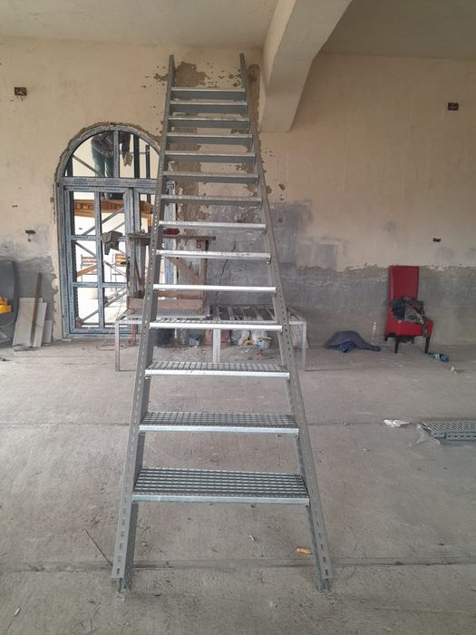 Scara metalica zincata 4mm 6ml