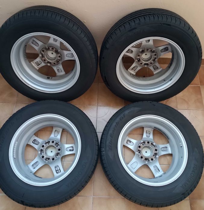 джанти 15" 5x114.3+ нови летни гуми Yokohama 195/65/15