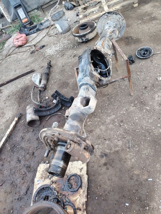 Передний Мост Урал. Средний и задний чулок