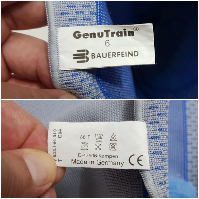 Suport genunchi Bauerfeind GenuTrain, orteza universala nr 6 unisex