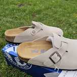 Birkenstock boston beige size 38 tts