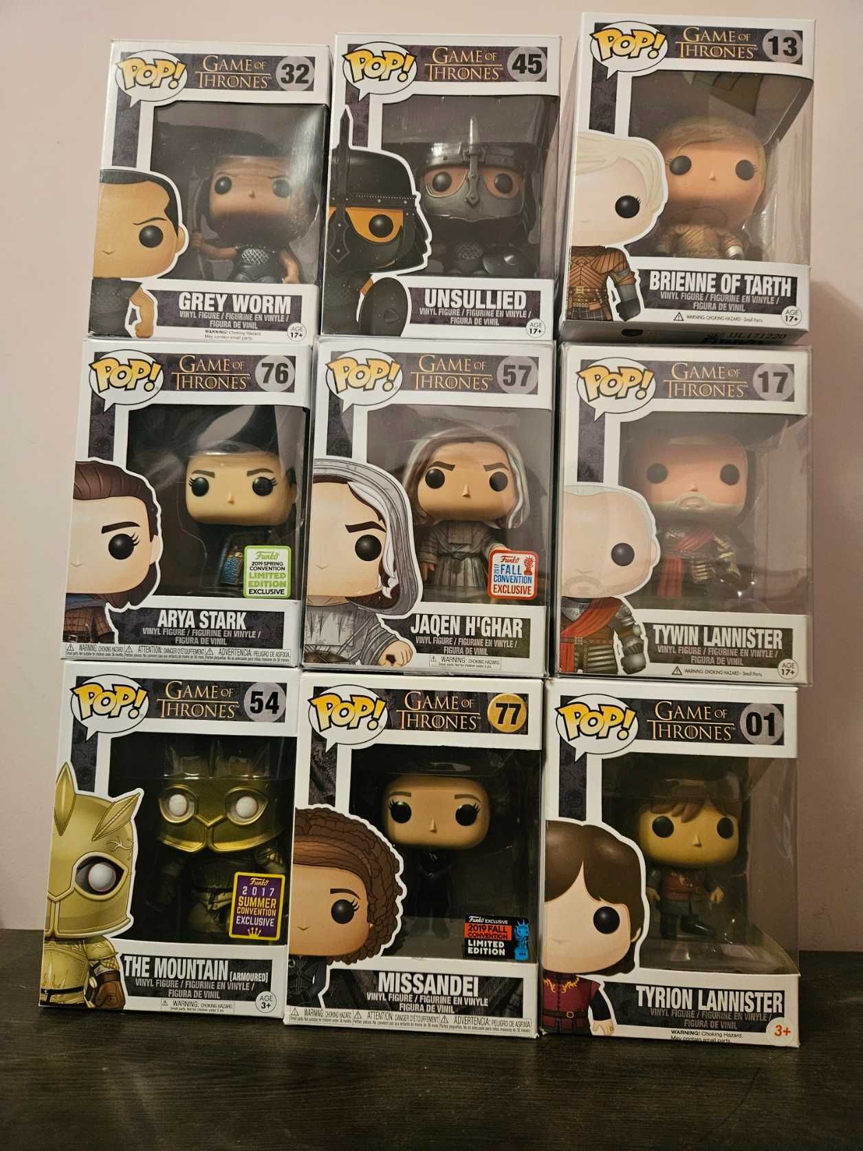 Game of Thrones редки Funko pop фигурки