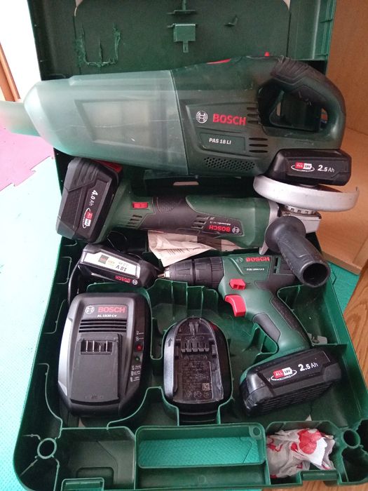 Flex,filetanta si aspirator bosch