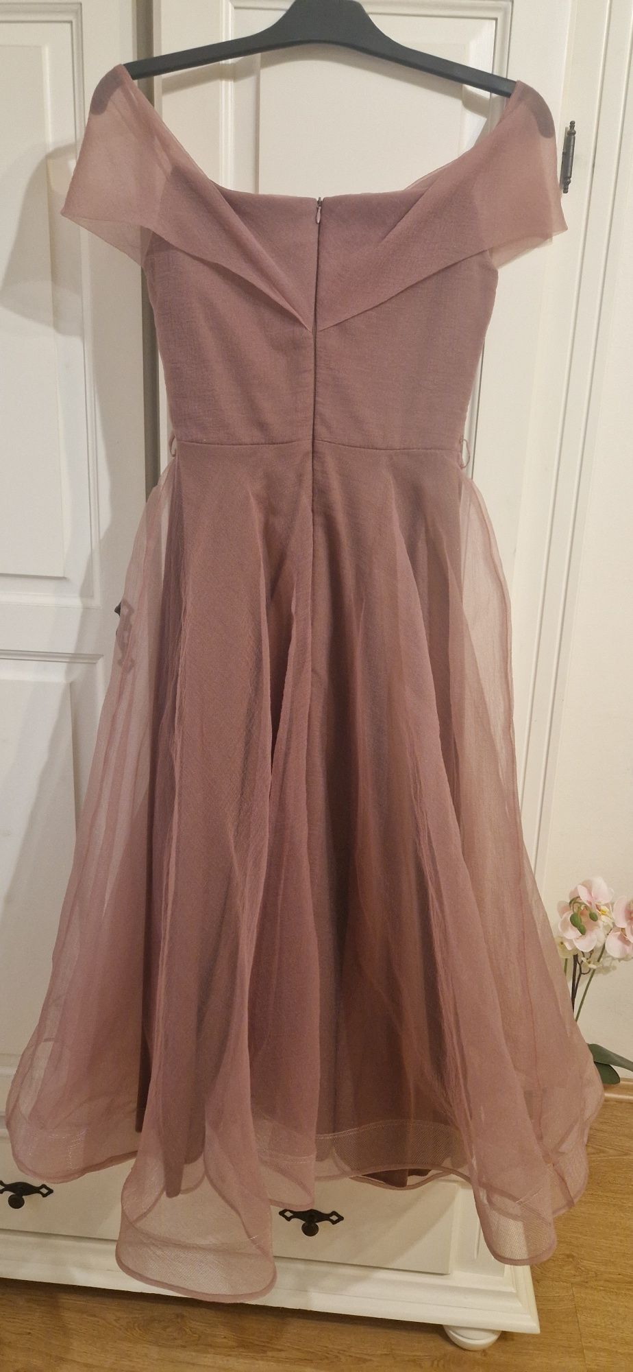 Rochie eleganta rose
