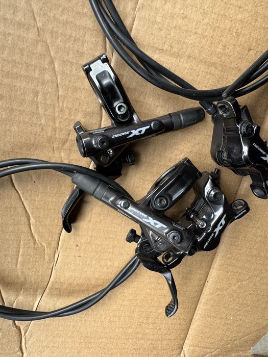 Set frane Shimano XT 4 pistoane  BR-M 8120