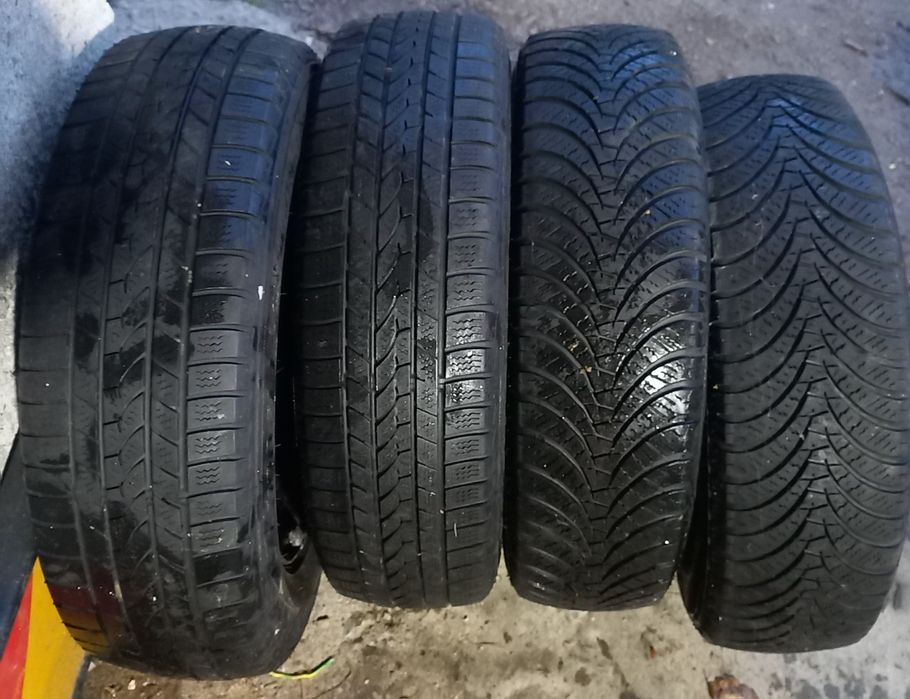 Set roți 4×100 R13 cu anvelope iarnă 155/70 R13
