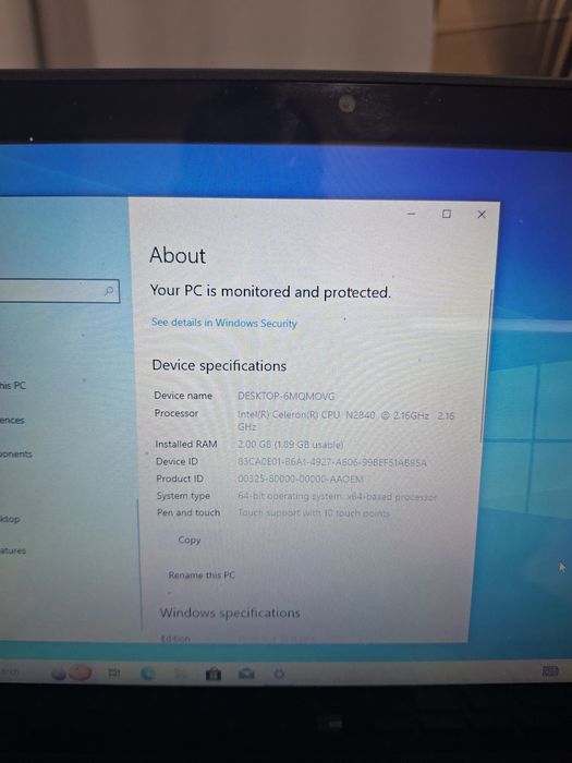 Lenovo Flex 10 Touch