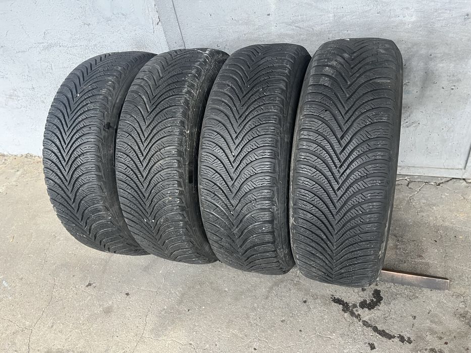 4 бр. зимни гуми 195/65/15 Michelin A5 7-8 DOT 2117