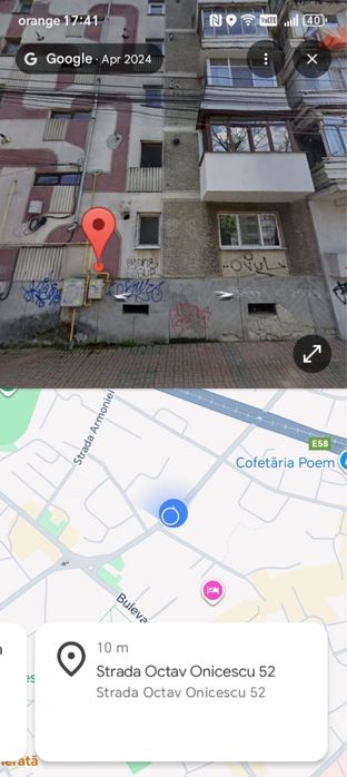 apartament cu 2 camere Octav Onicescu 52