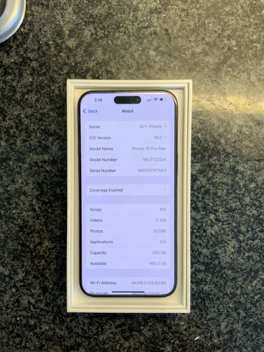 iPhone 15 Pro Max 256GB