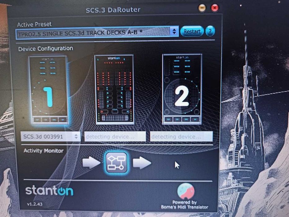 Продавам Stanton SCS.3d (DaScratch) DJ MIDI Контролер, Traktor, Serato