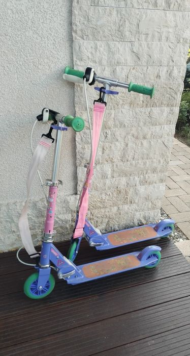 Trotineta pliabila si frana pe ghidon pentru copii