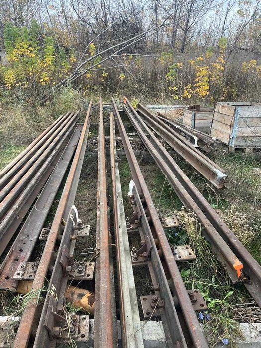 стрелочный перевод правый 1/9, Р65