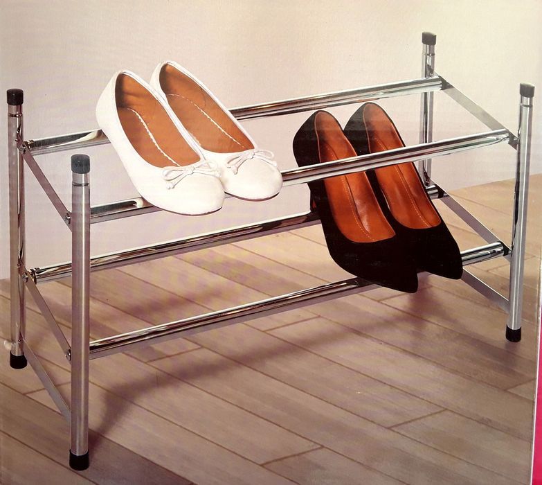 RAFT EXTENSIBIL din metal cromat pentru încălțăminte NOU - 40 Lei