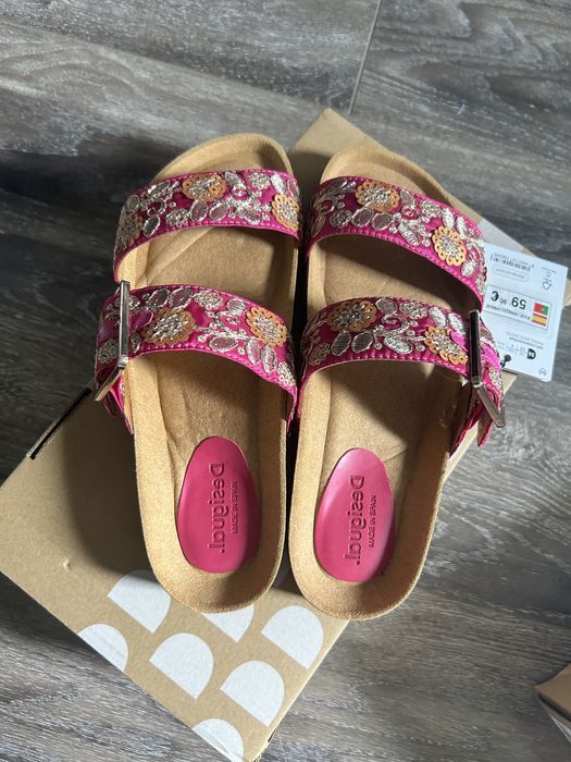 Șlapi Desigual, marimea 36, noi cu eticheta