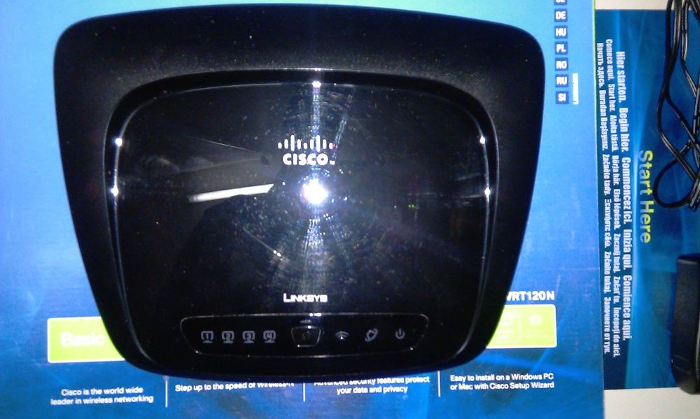 router wireless LINKSYS WRT120N