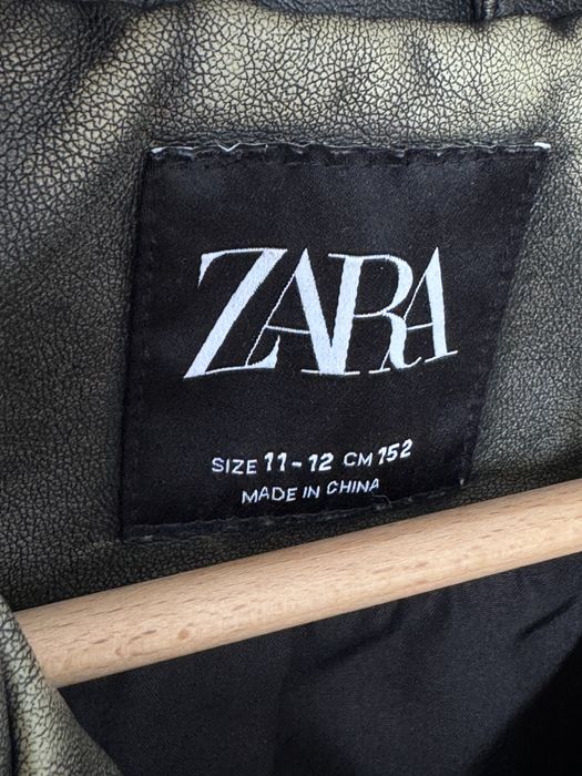 Кожено яке Zara хс / 11-12