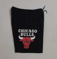 Pantaloni scurti NBA Chicago Bulls black, mărimea XL (man)