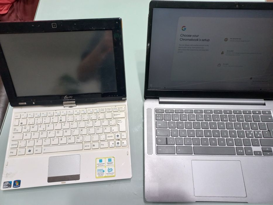 Asus Eeepc T101MT si Lenovo chromebook