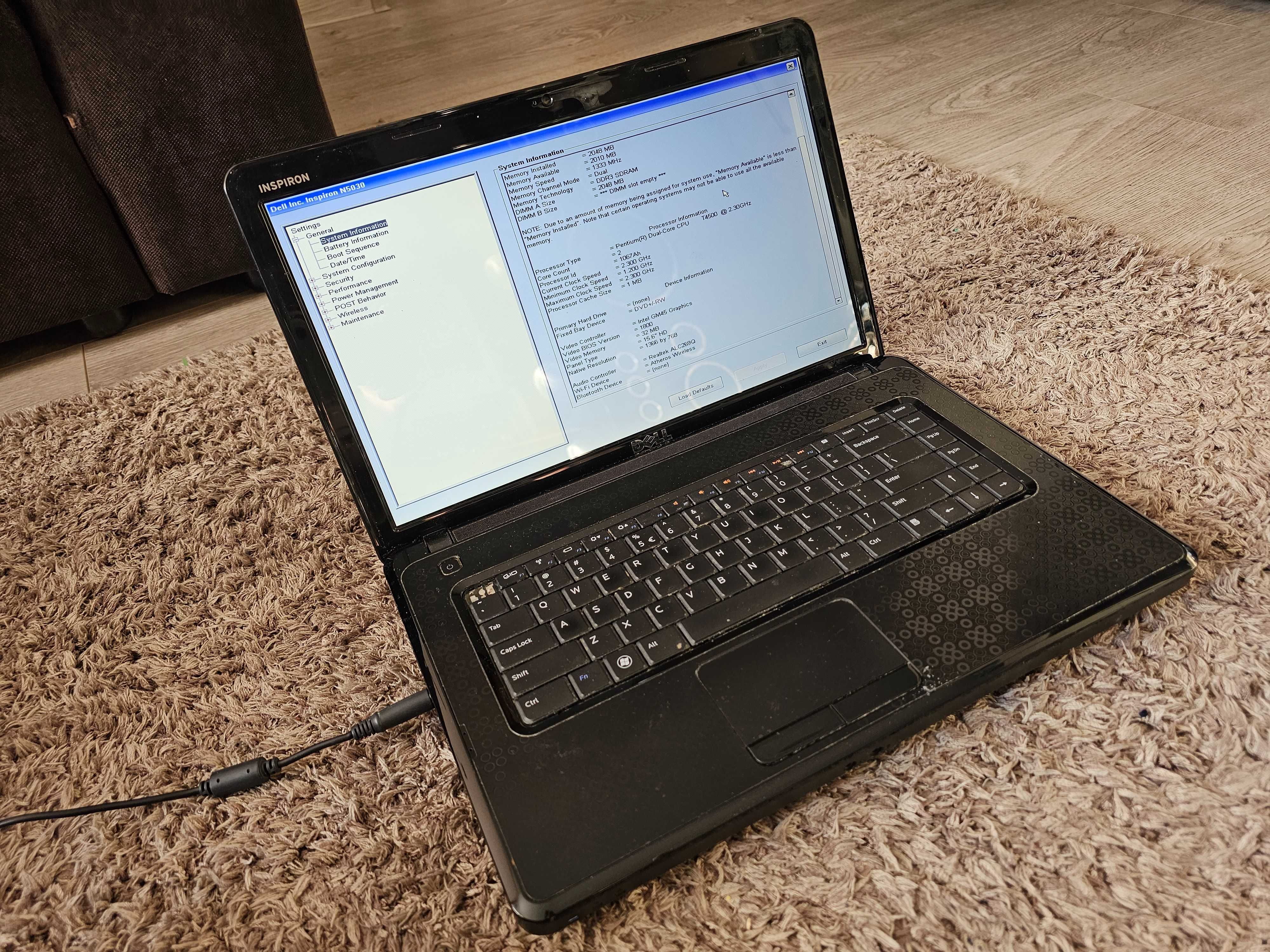 Laptop Dell inspiron N5030