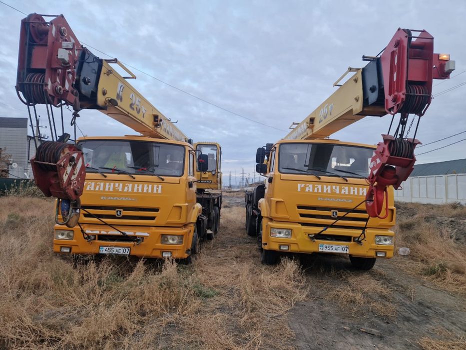 Автокран 25 тонн аренда, монтаж, стройка