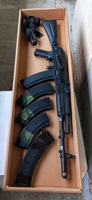 Airsoft / Еърсофт АК-74MN [CYMA] CM.040C Калашник