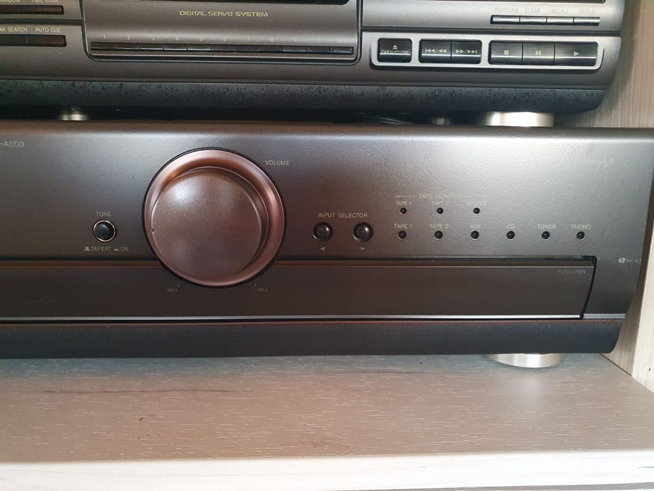 Linie Technics deck bx 646 cd sl pg 580a si amplif su 800a