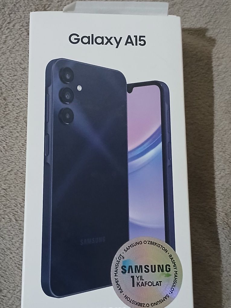 Samsung A15 1yil kafolat