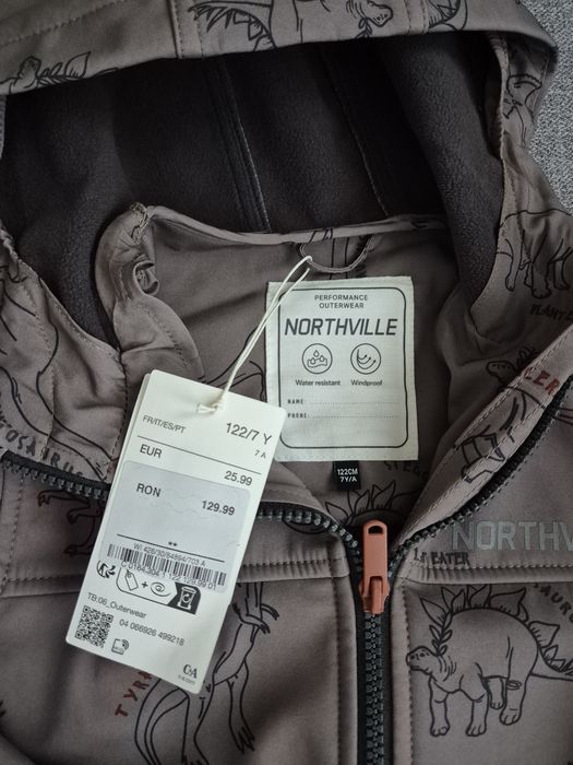 Geaca impermeabila copii