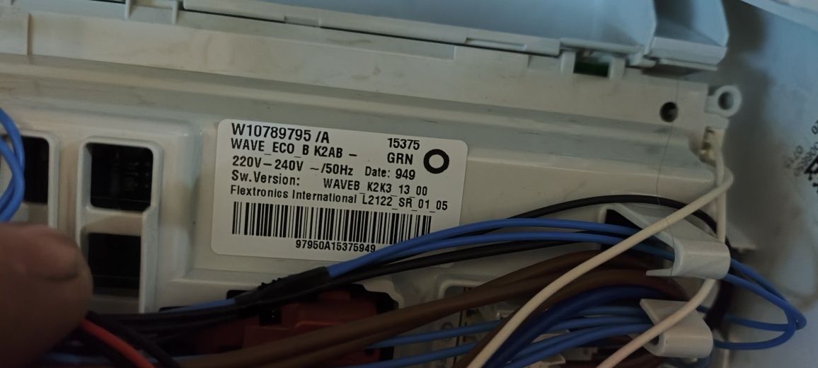 Whirlpool TDLR 70220 Пералня  Програматор Контролер платка