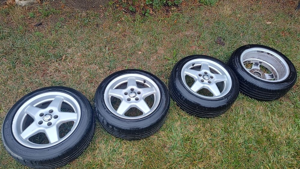 Jante R15 Dezent 5x100 ET38 cu Anvelope Hankook VP3 DOT 03/22