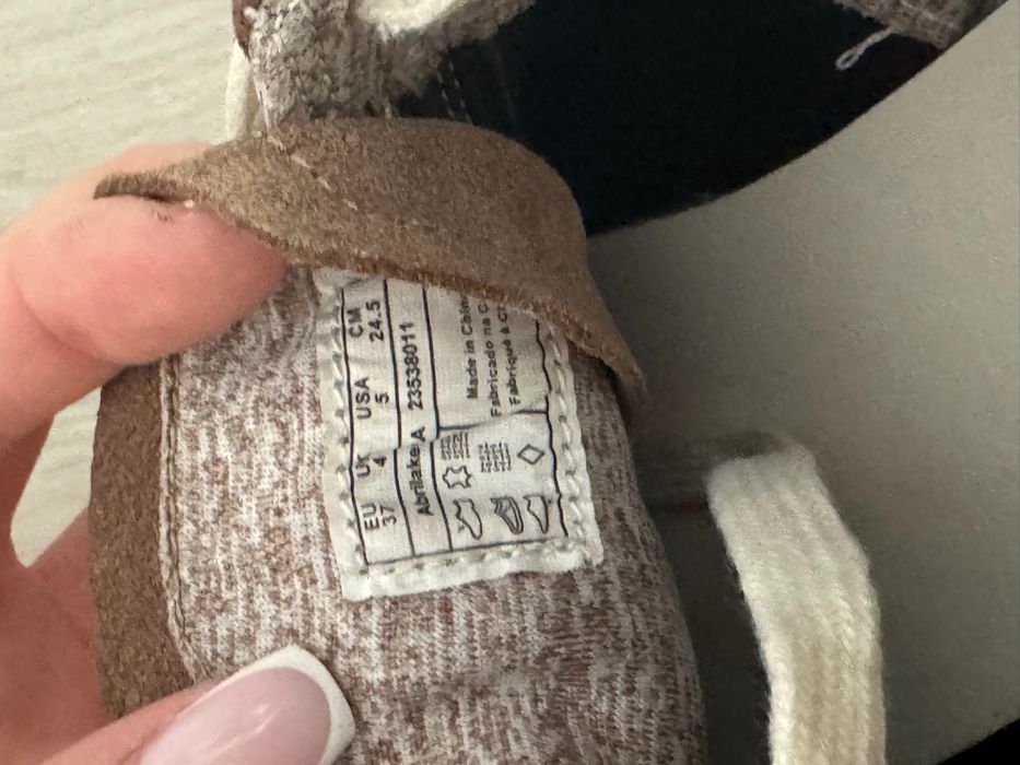 Sneakersi Gant piele intoarsa