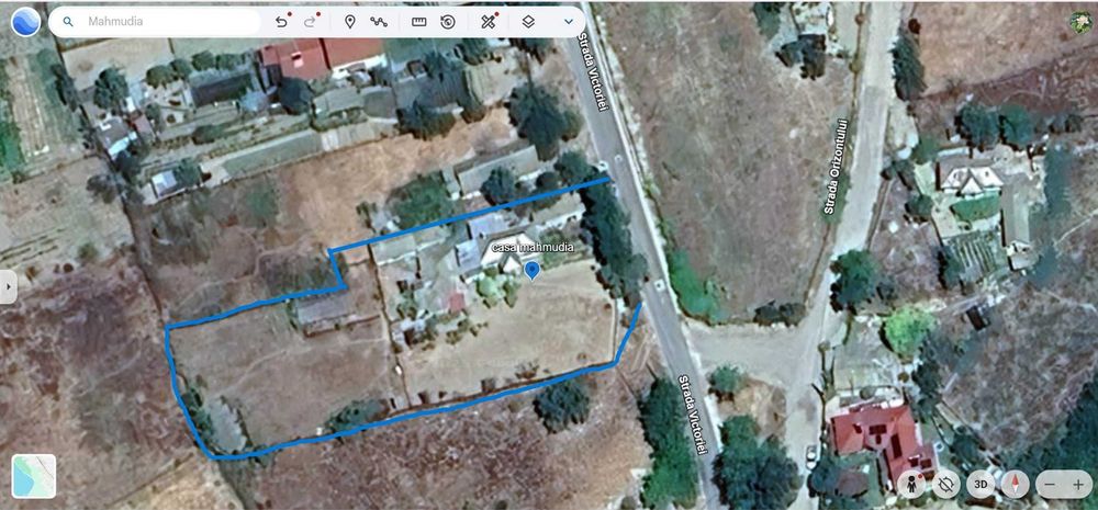 casa cu teren 3000 mp in loc. Mahmudia