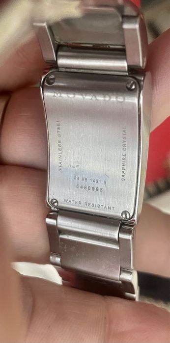 Ceas diamante Movado Eliptica Mother of Pearl Diamond Bezel