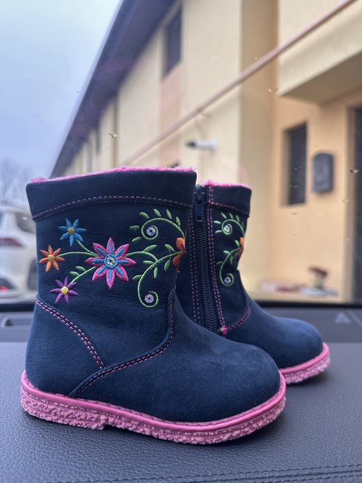 Cizmulite fetita bleumarin