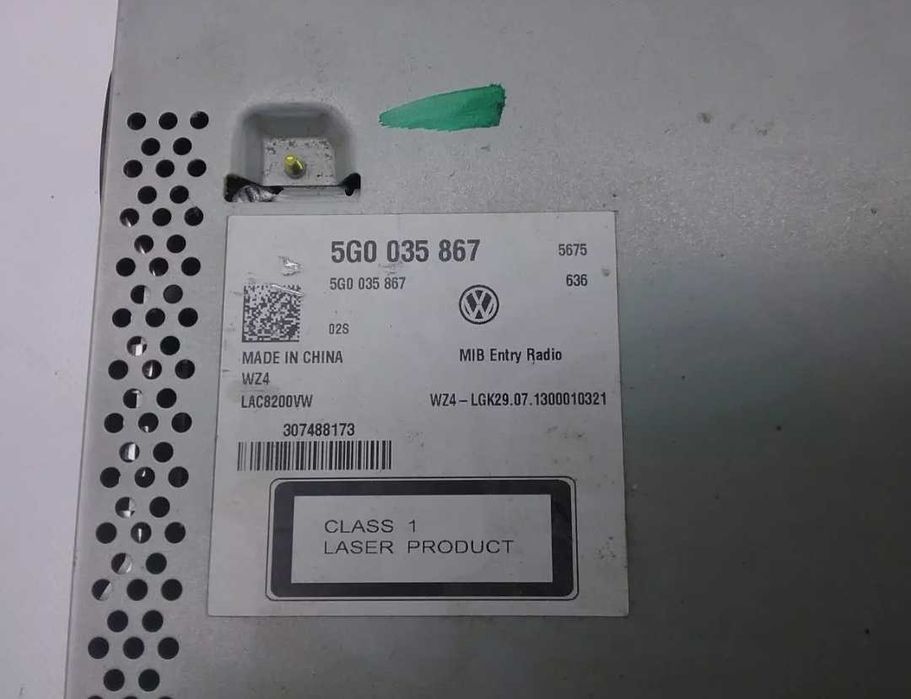 Radio CD Volkswagen Golf 7