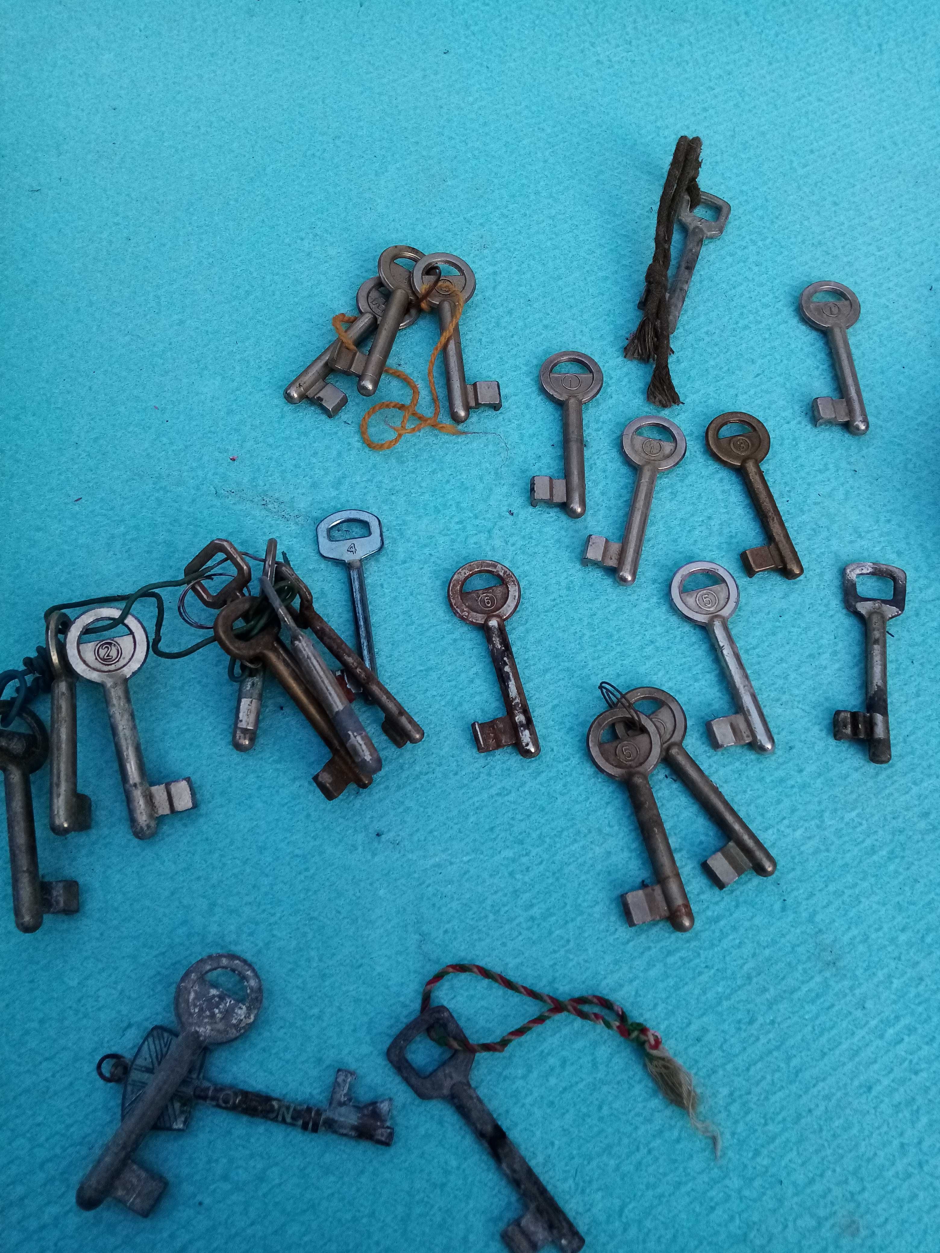 Ключове за брави с номера