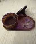 Set tavita si cutie bijuterii din rasina handmade
