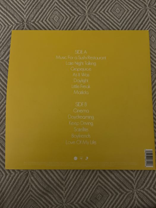 Harrys house Harry Styles yellow limited edition vinyl