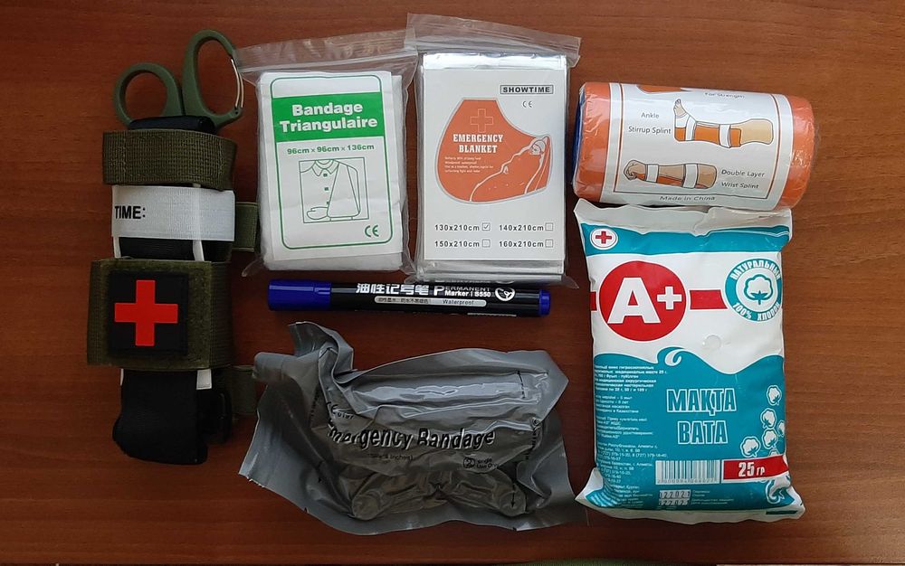 Набор для оказания помощи туристический походный в тревожный чемоданчи