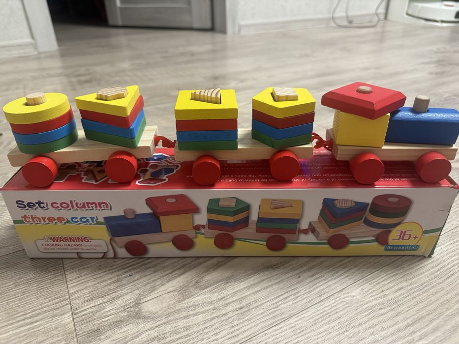 Паровозик для сенсорных игр