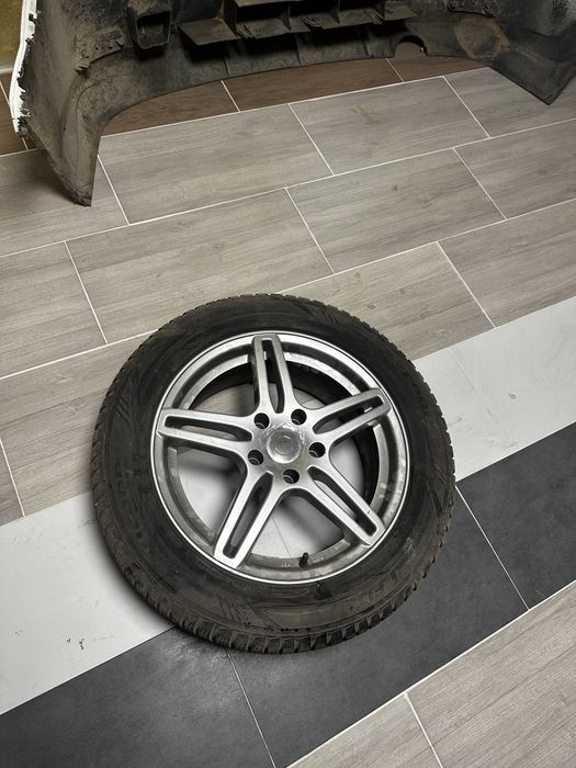 Jante 225/55/R17 cu anvelope de iarna