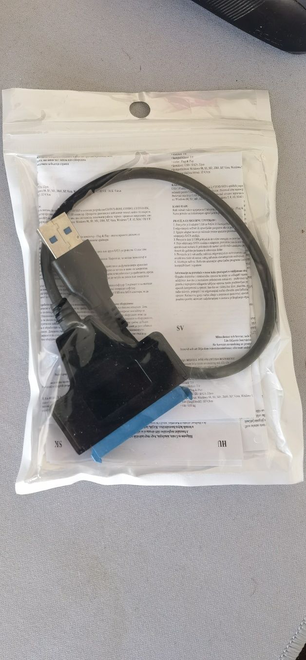 USB to SATA 3 адаптер