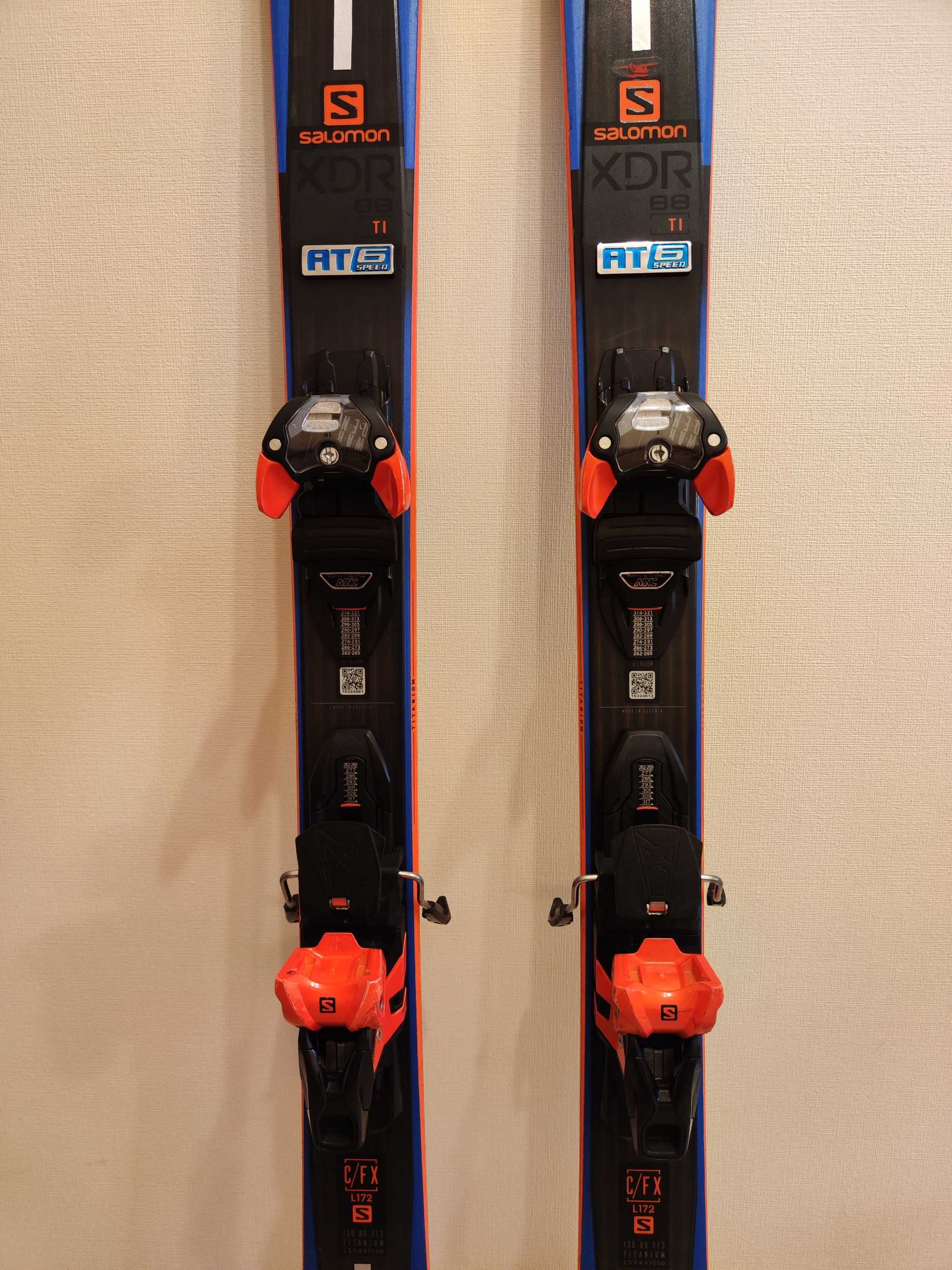 Универсальные лыжи "Salomon" XDR 88 Ti  172