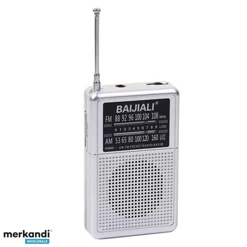 Портативно, мини AM / FM радио с вграден двулентов високоговорител