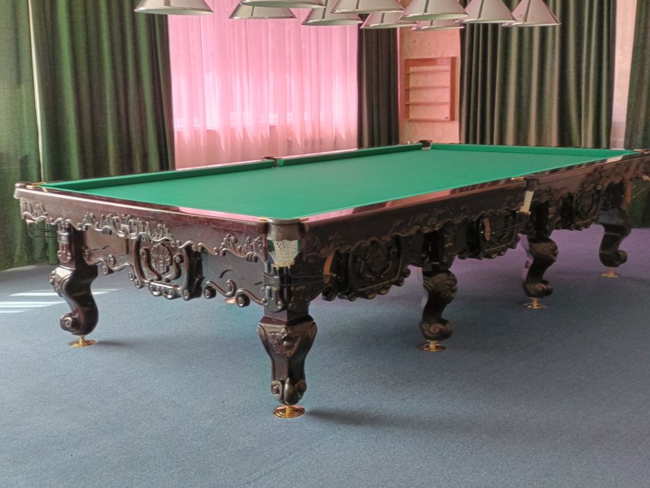 Стол бильярдный ручной работы