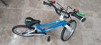 Bicicleta WOOM 3 16" albastru + cric 2-3