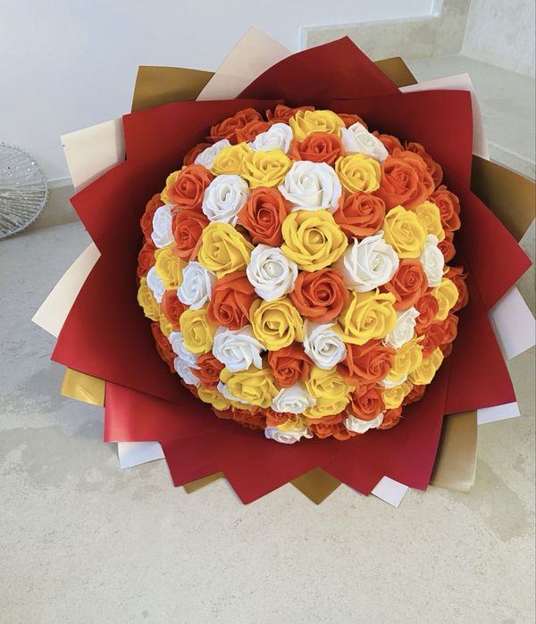 Buchete din trandafiri parfumati de sapun