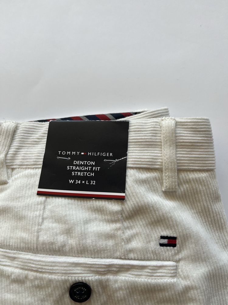 Tommy Hilfiger : Denton Straight Fit Stretch Нови джинси 33 / Оригинал