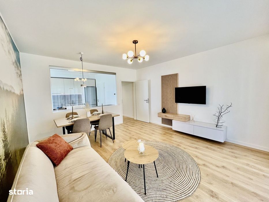 Apartament la vila - 2 camere, ansamblu nou